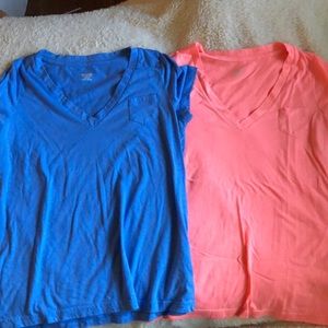 2 plus size basic tees